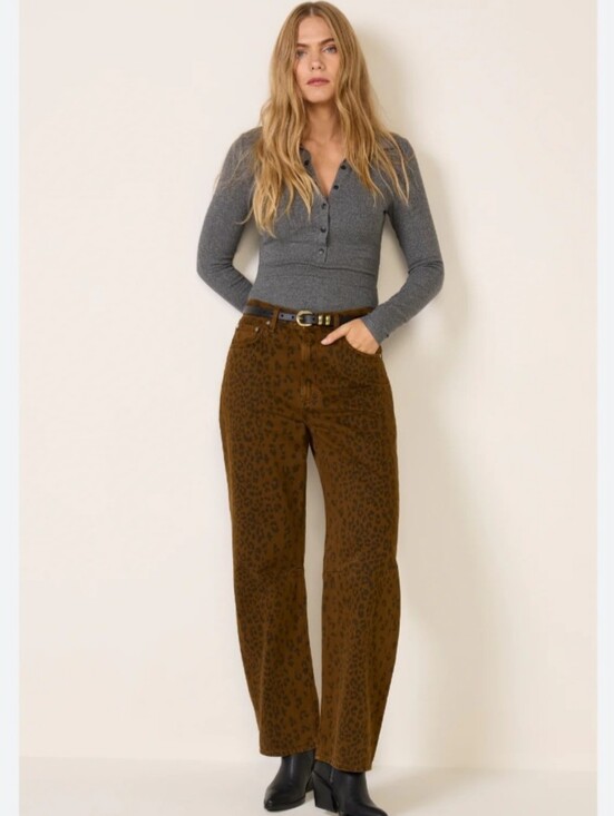 Citizens Of Humanity Denim - Citizens Of Humanity Miro Jean's In Sepia Cheetah 28 NWT